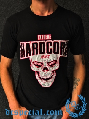 Hardcore T-shirt 'Extreme Hardcore Addict'