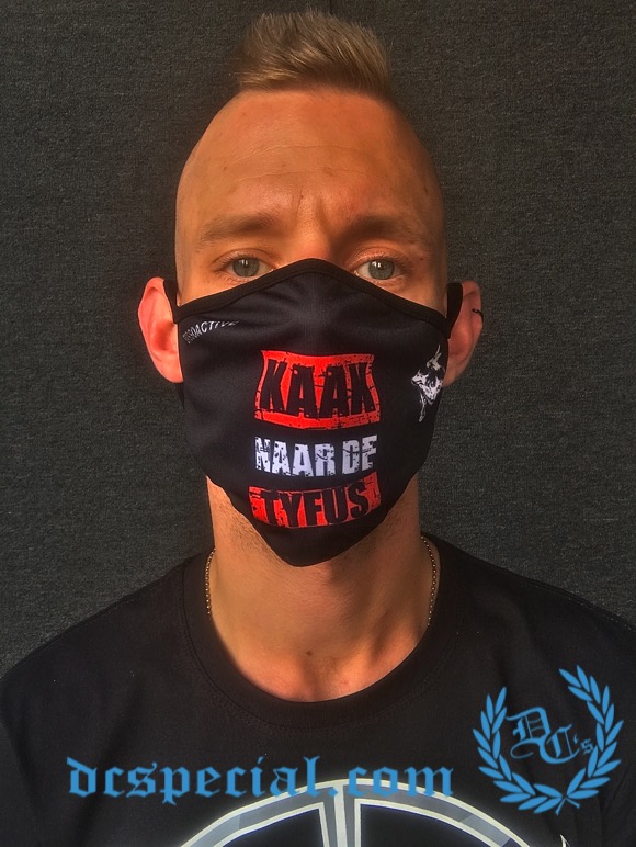 Dissoactive Mouth Mask 'Kaak Naar De Tyfus'