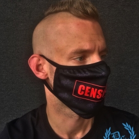 Estasia Mouth Mask 'Censored'