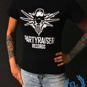 Partyraiser Dames T-shirt 'Partyraiser Records'