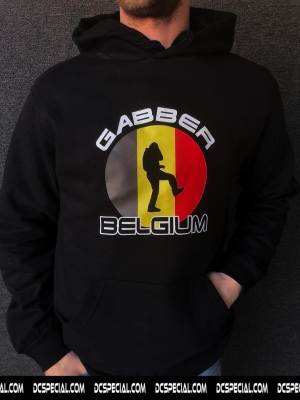 Hardcore Hooded Sweater 'Gabber Belgium'