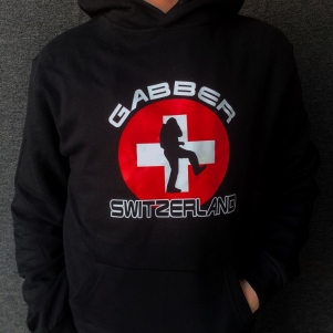 Hardcore Hooded Sweater 'Gabber Switzerland'