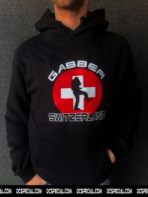 Hardcore Hooded Sweater 'Gabber Switzerland'