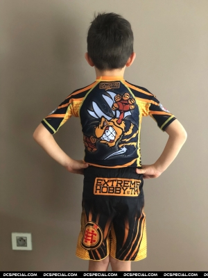 Extreme Hobby Kids MMA Short 'Angry Wasp'