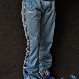 100% Hardcore Pantalon De Survêtement 'Taped Stripe Blue'