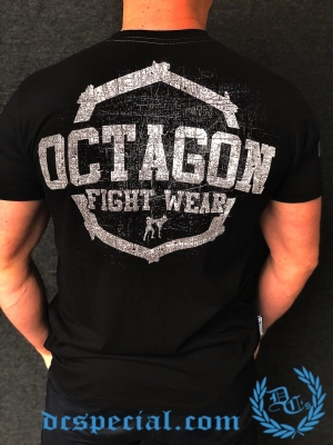 Octagon T-shirt 'Fight Wear Black'