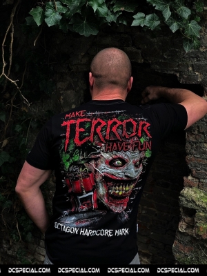 Octagon T-shirt 'Make Terror Have Fun'