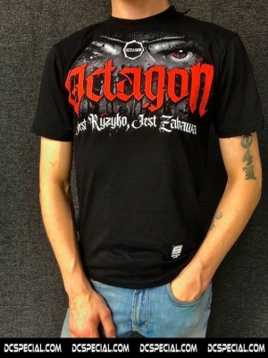 Octagon T-shirt 'Zabawa Black'