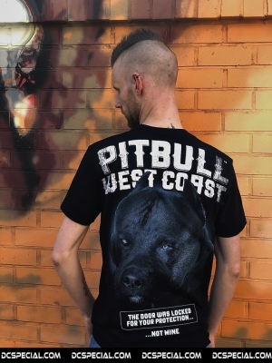 Pitbull West Coast T-shirt 'Black Dog'