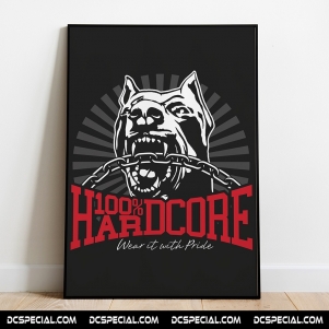 100% Hardcore Poster 'Dog-1'