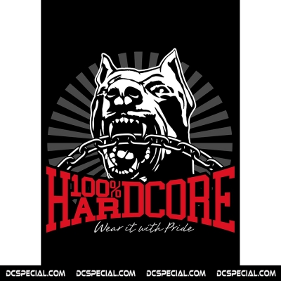 100% Hardcore Poster 'Dog-1'