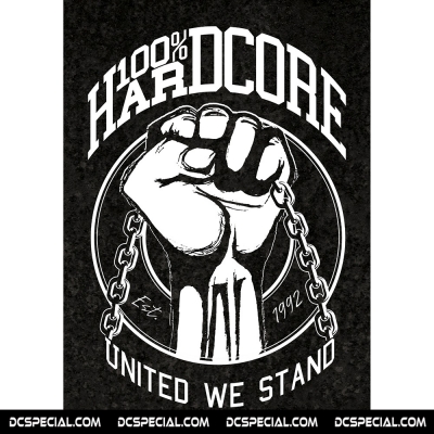 100% Hardcore Poster 'United We Stand'