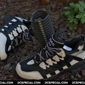 Urban Sneakers 'Steel Toe Sport Shoe Black/White'