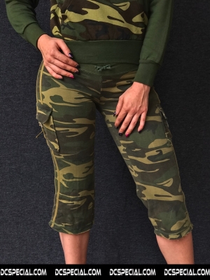 Army Clothing Dames Joggingbroek 'Army Green Camo'