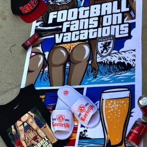 PGwear T-shirt 'Football Fans On Vacation'