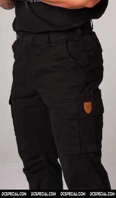PGwear Broek 'Cargo Pants Black'