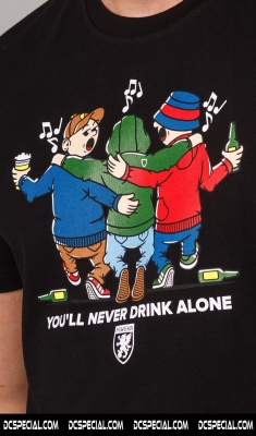 PGwear T-shirt 'Never Drink Alone'
