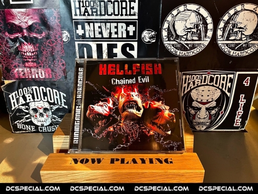 Audiogenic Hardcore CD 2012 'PKGCD62 - Hellfish – Chained Evil'