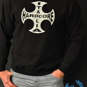 Hardcore Sweater 'Spacetrip - Hardcore Italia Cross'
