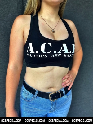 ACAB Ladies Tanktop 'All Cops Are Bastards'