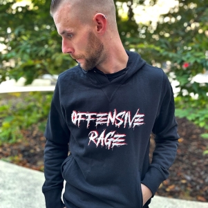 Offensive Rage Hooded Sweater 'Offensive Rage Brace'
