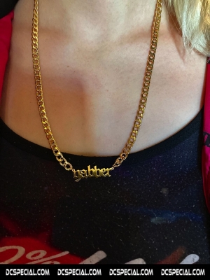 100% Hardcore Gouden Ketting 'Gabber'