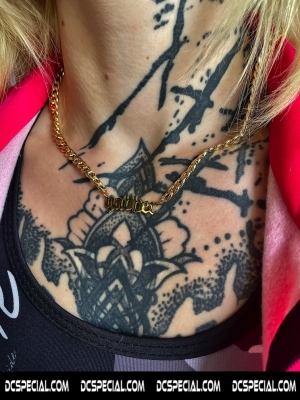 100% Hardcore Gouden Ketting 'Gabber'