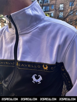 Cavello Training Jacket 'White/Black'