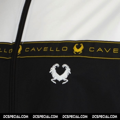 Cavello Training Jacket 'White/Black'