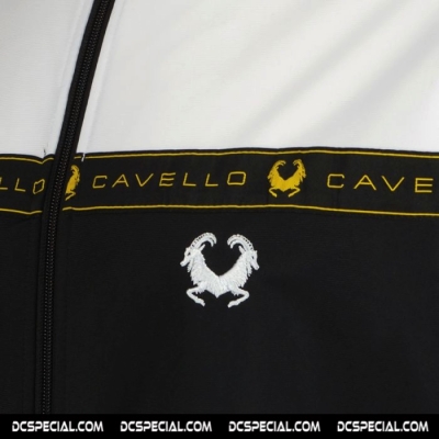 Cavello Trainingsjas 'White/Black'