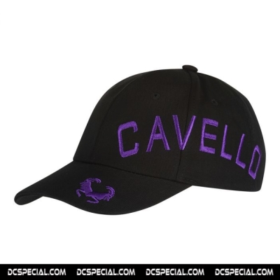 Cavello Casquette 'Black/Purple'