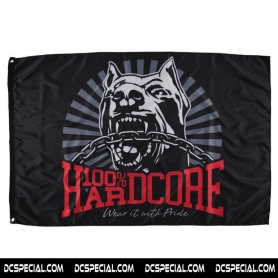 100% Hardcore Drapeau 'Dog-1'