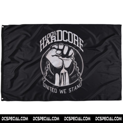 100% Hardcore Flag 'United We Stand'