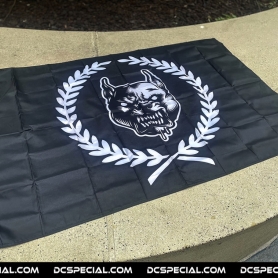 100% Hardcore Flag 'Old School'