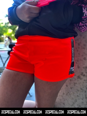 100% Hardcore Dames Hotpants 'Sport Orange'