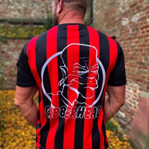 Gabberhead Voetbalshirt 'Gabberhead Red/Black'