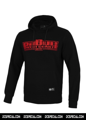 Pitbull West Coast Hooded Sweater 'Red Nose Black'