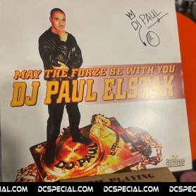 Paul Elstak Vinyle 2021 'CLDV2021002 - Paul Elstak - May The Forze Be With You - Orange Disc'