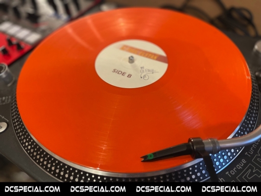 Paul Elstak Vinyle 2021 'CLDV2021002 - Paul Elstak - May The Forze Be With You - Orange Disc'