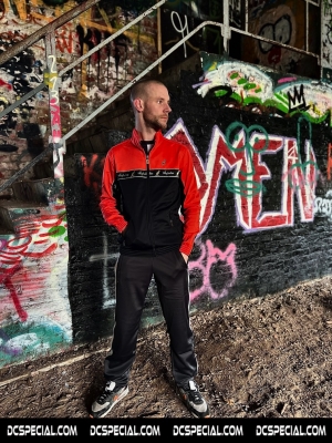 Australian Training Jacket 'Lava Orange/Black'