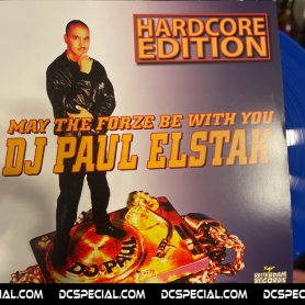 Paul Elstak Vinyle 2022 'CLDV2022006 - Paul Elstak - May The Forze Be With You (Hardcore Edition) - Blue Disc'