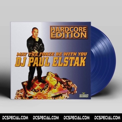 Paul Elstak Vinyl 2022 'CLDV2022006 - Paul Elstak - May The Forze Be With You (Hardcore Edition) - Blue Disc'