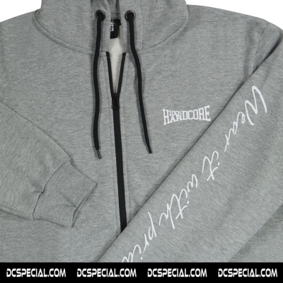 100% Hardcore Hooded Sweater 'Essential Grey/Melange'