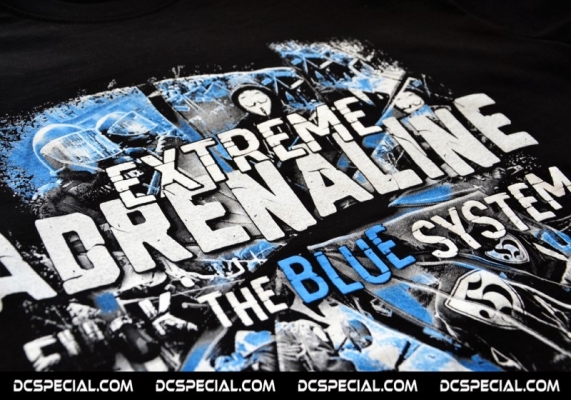 Extreme Adrenaline T-shirt 'F#ck The Blue System'