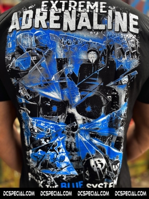 Extreme Adrenaline T-shirt 'F#ck The Blue System'