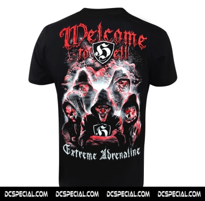 Extreme Adrenaline T-shirt 'Welcome To Hell'