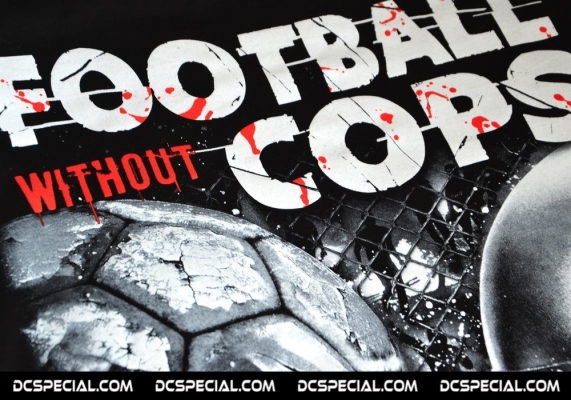 Extreme Adrenaline T-shirt 'Football Without Cops'