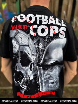 Extreme Adrenaline T-shirt 'Football Without Cops'