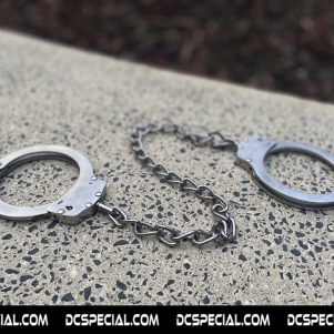 Security Legcuffs 'Silver Steel'
