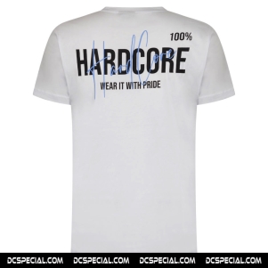 100% Hardcore T-shirt 'Signature White'